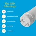 thumbnail image 7 of 4Ft LED T8 Tubes - High Energy Efficiency, Double Ended Power - 5000K, 1600 Lumens, 9.5W - Type B, Direct Wire, Ballast Bypass Installation - LED Replacement for Fluorescent Tubes - 25 Pack, 7 of 7