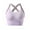Purple, variant on Fesfesfes Bras for Women Wireless Ladies Traceless Comfortable No Steel Ring Vest Breathable Gathering Yoga Sports Bra Underwear