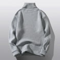 thumbnail image 4 of Vedolay Pullover Sweaters for Men 2023 Long Sleeve Knit Sweater Warm Pullover Sweater Grey,3XL, 4 of 4