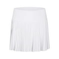 thumbnail image 6 of Ediodpoh Tennis Skirt High Waist Pleated Tennis Skirt with Pockets for Women Stretchy Sports Skirt Comfortable Activewear Mini Skirts for Women White XL, 6 of 6
