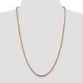 thumbnail image 2 of 14K Yellow Gold 2.5mm Franco Chain 24 Inch, 2 of 6