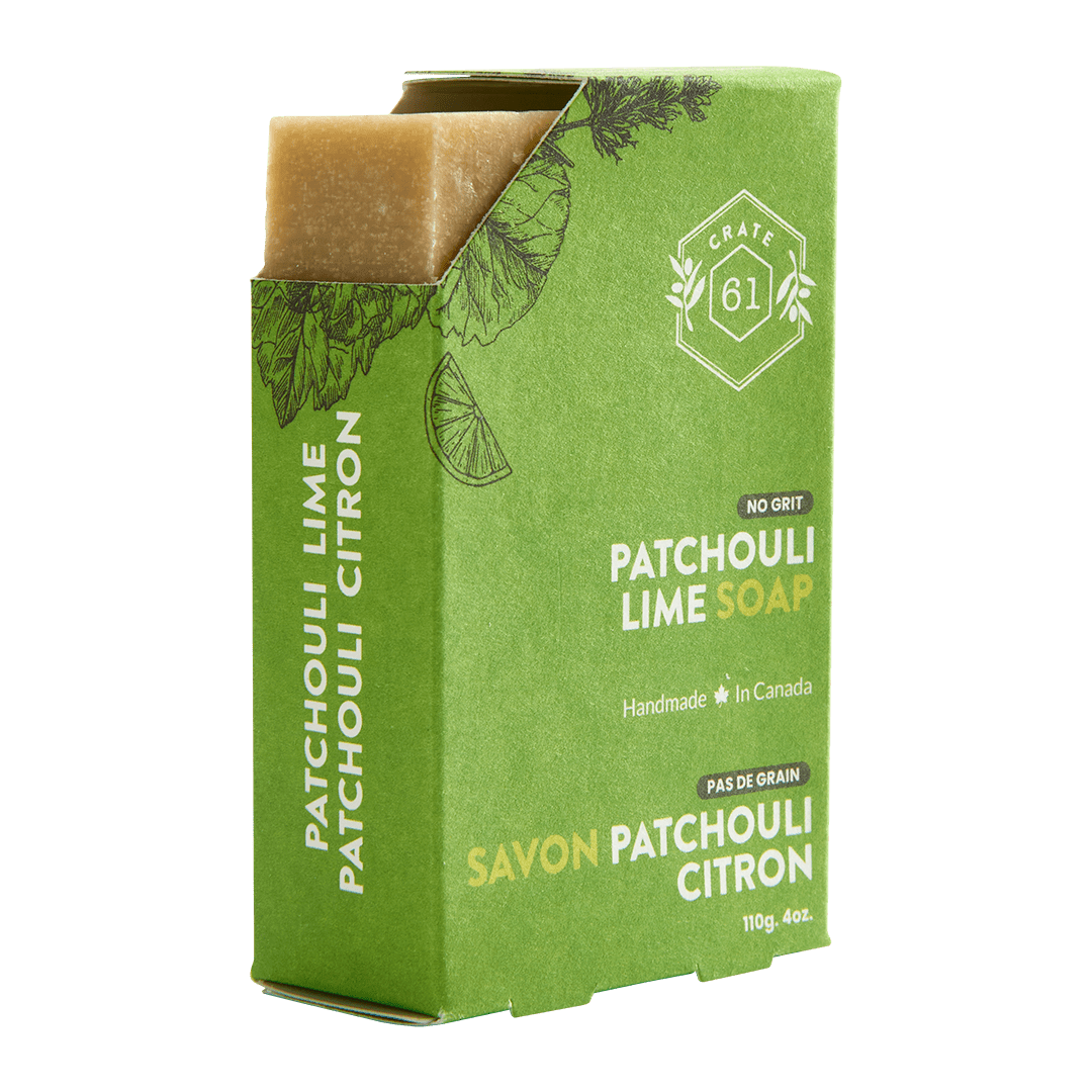 Crate 61 Patchouli Lime Soap 110g. 4oz.