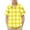 Yellow, variant on ZACPNCV Boys Casual Button Down Shirts Stretch Dress Shirs Short Sleeve Plaid Summer Shirts for Boy Brown 3-4 Years