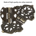 thumbnail image 3 of 10pcs Vintage Wooden Box Hinge Antique Hinges Multifunctional Metal Hinge, 3 of 6