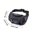 thumbnail image 3 of Kieccall Multifunctional Outdoor Waist Bag Sports Men'S One-Shoulder Messenger Bag Chest Bag Riding Mountaineering Large-Capacity Waist Bag, 3 of 6