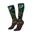 thumbnail image 3 of Cauagu Rainbow Glitter Print Women's Men's Ankle Socks 1-pack Casual Athletic Socks for Unisex Adult Moisture-Wicking Socks for Daily Wear/Running/Sport, 3 of 8