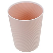 HOMEMAXS Waste Bin Thread Style Trash Bucket Bedroom Trash Container Garbage Can For Kitchen Bathroom Office