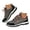 Grey, variant on Modisza Walking Sneakers for Men Non Slip Lace Up Casual Sports Shoes Summer and Fall Work Running Athletic Shoe Brown Size 8
