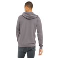thumbnail image 2 of The Bella + Canvas Unisex Poly-Cotton Fleece Full-Zip Hoodie - STORM - L, 2 of 4