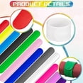 thumbnail image 2 of 12Pcs Silicone Flip Wrapping Paper Holder Poster Holder Paper Roll Holder Stabilizer Slap Bands for Storage Organization, 2 of 5