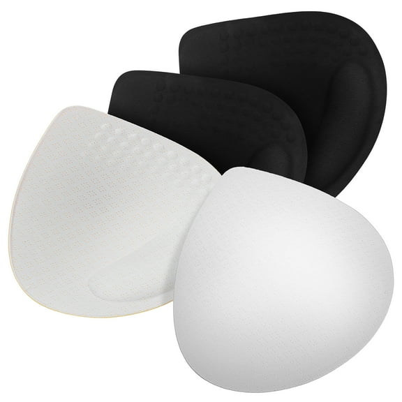 FOLOYORI Bra Pads Inserts Latex 2 Pairs 5.9x5.1x1.4in