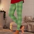 thumbnail image 4 of MKLEKYY Ropa deportiva mujer Leggings de moda de San Patricio para mujer Pantalones largos elásticos ajustados con estampado informal, 4 of 4