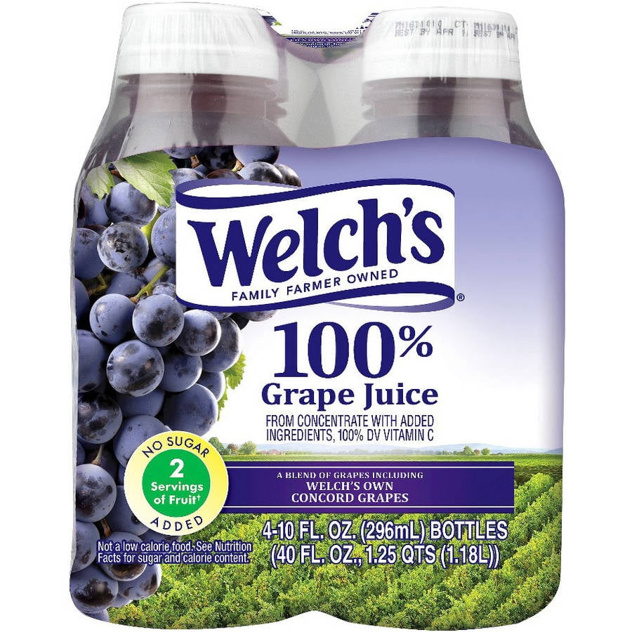 Welchs 100 Grape Juice, 40 FL OZ (Pack of 6)