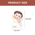 thumbnail image 2 of MERRYHAPY 4Pcs Cartoon Angel Ornament White Resin for Home and Office Decor, 2 of 8