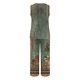 thumbnail image 3 of Nmmued Pants Sets Women 2 Piece Outfits, Summer Sets for Women, Loose Fitting Tank Tops for Women, Wide Leg Pants Woman, Travel Outfits for Women, Mint Green S, 3 of 5