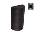 thumbnail image 1 of Lampara Muro Led Exterior Negro 6w Luz Blanca Neutra Hled-84, 1 of 5