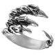 thumbnail image 2 of Anillo para hombre, anillo de dedo con garra de dragón, anillo abierto para dedo, anillo personalizado, decoración, 2 of 7