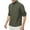 M7-12, variant on HAOYUNL Men's Pullover Shirts Male Cotton Casual Long Sleeve Shirt Solid Button Down Stand-Up Collar Loose Summer Shirts with Pocket S-3XL