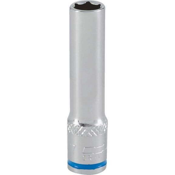 Channellock 1/4" Drive 7 mm 6-Point Deep Metric Socket