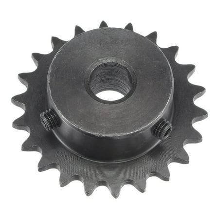 

Uxcell 22 Teeth Sprocket 1/4 Pitch 10mm Bore Carbon Steel with Set Screws