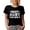 Black, variant on Retro Best Aunt Ever, Groovy Text, Auntie Appreciation, Black T-Shirt, Large