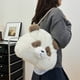 thumbnail image 5 of Bolso Bandolera Panda, Bolso De Hombro Con Diseño De Animalito, Bolso De Peluche Estilo Japonés, Correa Ajustable Para Salidas Informales, Ligero Para Uso Diario, 5 of 6