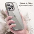 thumbnail image 6 of JETech Case for iPhone 16 Pro Max 6.9-Inch, Shockproof Phone Bumper Cover, Solid Color Matte TPU Frame, Anti-Scratch Clear Back (Natural Titanium), 6 of 6