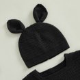 thumbnail image 6 of Cjfdfy Newborn Baby Boy Girl Halloween Bat Costume Knit Sweater Romper Hat 2-piece Set For Party Cute Bat Halloween Costume Romper With Wings Hat Size 0-18M, 6 of 8