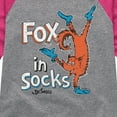 thumbnail image 3 of Fox In Sox Book Cover  - Girls Shirt Tail Raglan, 3 of 6