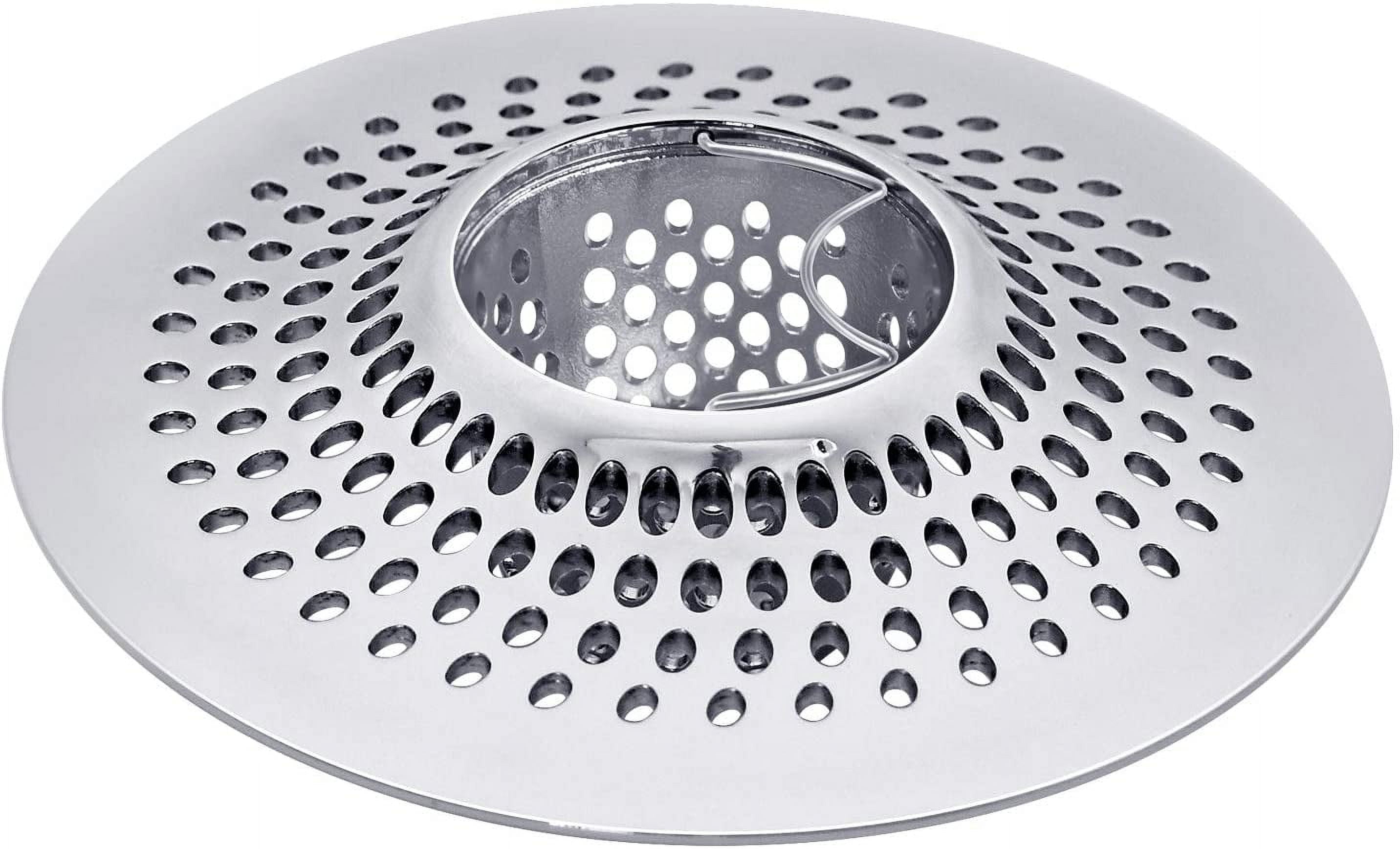 LEKEYE Drain Hair CatcherBathtub Shower Drain Hair TrapStrainer Stainless Steel Drain Protector