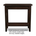 thumbnail image 5 of Bowery Hill Solid Wood Rectangular End Table in Chocolate Cherry, 5 of 5