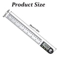thumbnail image 3 of Digital Meter Angle Inclinometer Angle Digital Protractor Angle Ruler Electron Goniometer Protractor Woodworking Measuring Tools ,Woodworking Protractor, 3 of 6