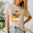 thumbnail image 4 of Thankful Grateful Blessed Turkey, Thanksgiving Shirt,Turkey Tee,Holiday Gift ,Happy Thanksgiving Tshirt,Turkey Day,Family Gobble ,Pumpkin,, 4 of 5
