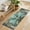 Detailed Vintage, variant on Bedroom Hallway Indoor Outdoor Mat With Rubber Backing Runner Rug Long Delicate Floral
