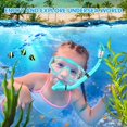 thumbnail image 2 of Set de Equipo de Snorkel HiiPeak para Niños de 6 a 14 años con Máscara de Secado Superior, 2 of 8