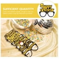 thumbnail image 2 of WRITWAA 6-Pack New Year's Eve Party Glasses in Assorted Colors, Paper Eyeglass Props for Festival, Celebration, and School Events, 2 of 7