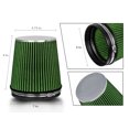 thumbnail image 3 of Green Rtunes Racing Inlet Short/Truck Air Intake Cone Replacement Quality Dry Air Filter (Short 6"), 3 of 3