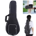 thumbnail image 3 of Mandolin Case, Portable, Durable, Oxford Cloth, Easy to Carry, Side Pockets, for Musicians, Travelers, Students, Daily Use, Conce, 3 of 10