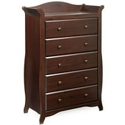 Aspen 5-drawer Dresser - Cherry
