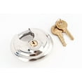 thumbnail image 3 of Red Hound Auto 25 Stainless Steel Armor Disc Padlocks Trailer/Self Storage Locks Keyed Alike, 3 of 5