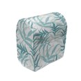 thumbnail image 1 of Floral Stand Mixer Cover, Continuous Pattern Image of Branches and Leaves on Plain Background, Kitchen Appliance Organizer Bag Cover with Pockets, 5 Quarts, White and Dark Seafoam, by Ambesonne, 1 of 4