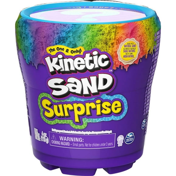 Contenedor de arena Kinetic Sand Sorpresa Varios Modelos 1 Set