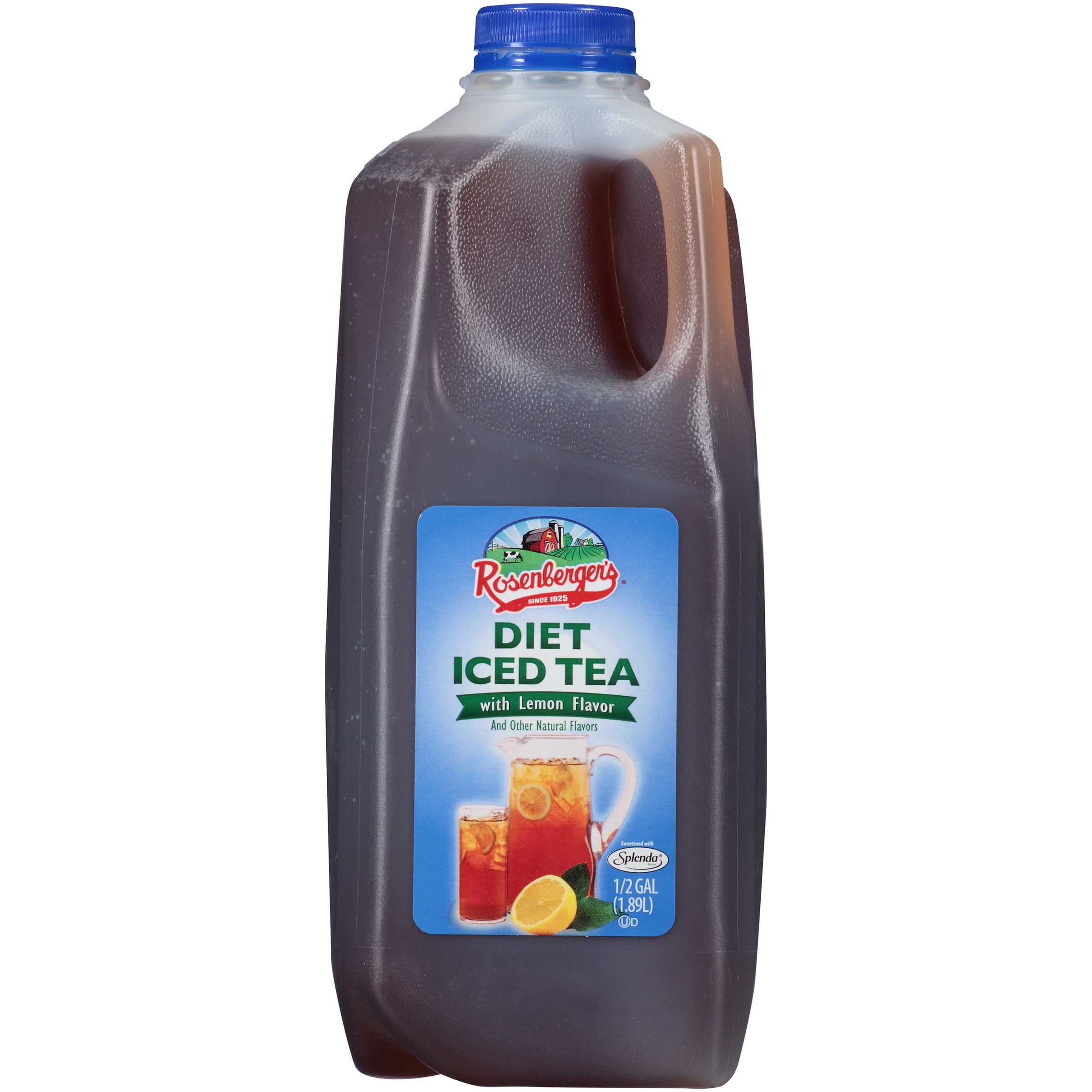 Rosenberger's Diet Lemon Flavor Iced Tea, Half Gallon