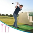 thumbnail image 4 of Uxcell 3.3 Inch Golf Tee, 10 Pack Plastic Golf Practice Tees Training Driving Range Tee, Pink, 4 of 6