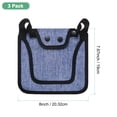 thumbnail image 3 of Uxcell 3-Pack Silla de Pollo, Silla para Gallinas con Correa Ajustable Protector de Plumas para Gallinas [Azul], 3 of 7