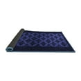 thumbnail image 2 of Ahgly Company Indoor Rectangle Abstract Blue Modern Area Rugs, 6' x 9', 2 of 4