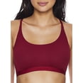 thumbnail image 2 of Calvin Klein Womens Pure Ribbed Unlined Bralette X-Small Rebellious, 2 of 2