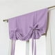 thumbnail image 3 of Zhuge Cortina opaca con lazo, aislante térmico, ajustable, para ventanas pequeñas, con bolsillo para barra (46" x 63", morado), 3 of 5
