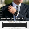 thumbnail image 4 of KBYKO Elastic Watch Bands Compatible with Apple Watch Band 38mm 40mm 41mm 42mm 44mm 45mm 46mm 49mm Women Men, Stretchy Nylon Wristbands Strap for iWatch Ultra 3 2 Series 11 10 9 8 7 6 5 4 3 2 1, 4 of 7