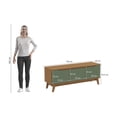 thumbnail image 4 of Mueble TV 55" Kappesberg 136cm con 3 Puertas Canela/Verde, 4 of 10